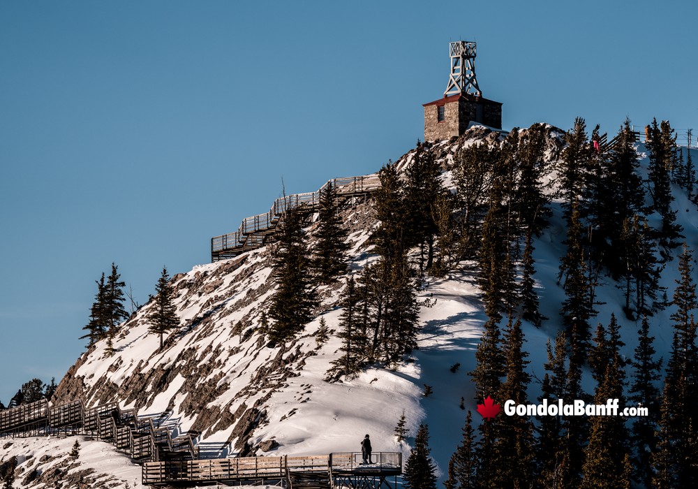 Boardwalk to Sanson's Peak in Winter