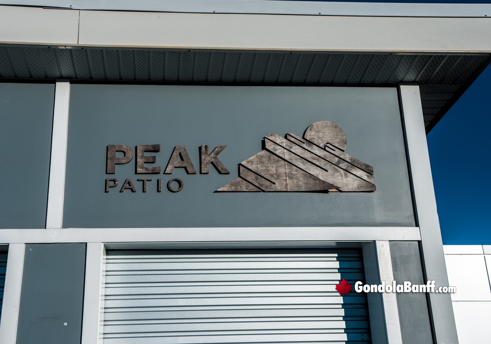 Winter Nightrise Gondola Peak Patio