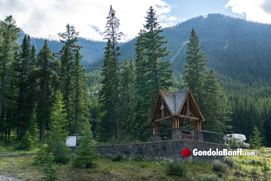 The Gazebo at the Lower Banff Gondola Area