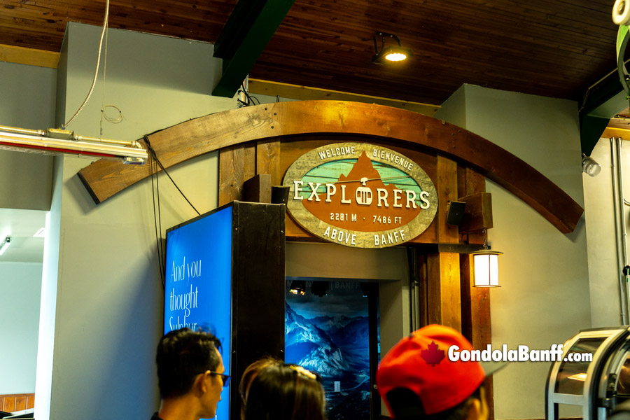 Welcome Explorers above Banff National Park Gondola