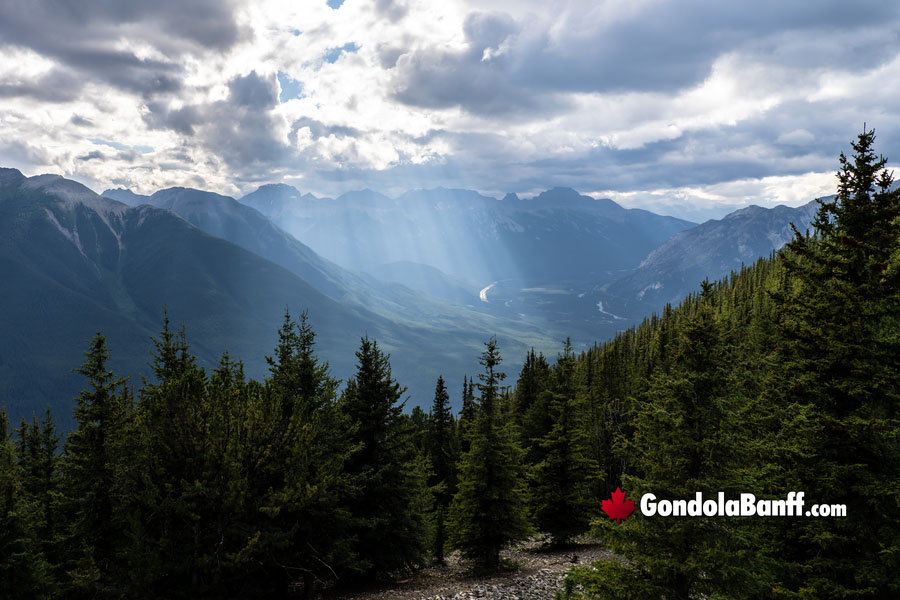 A Beautiful Day at Sulphur Mountain