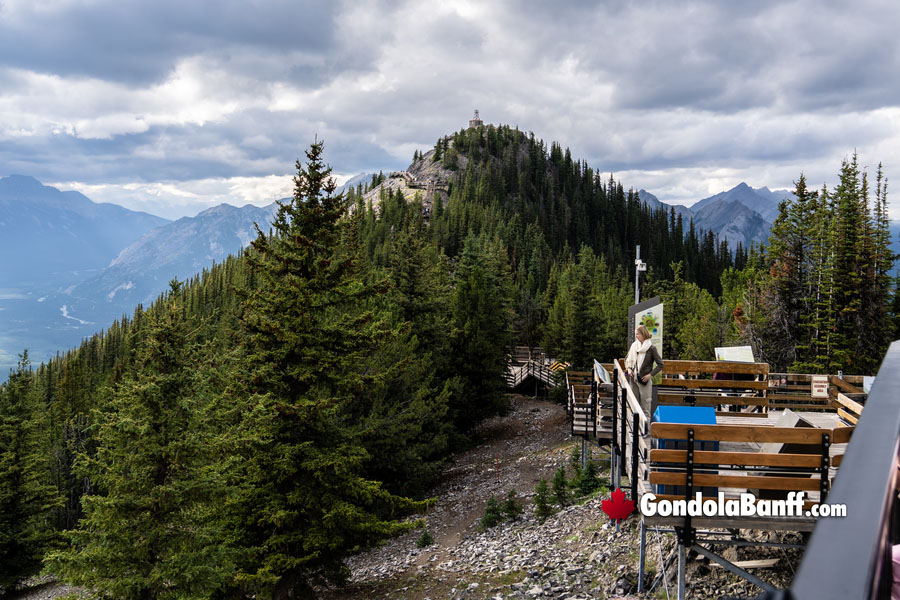 Boardwalk Sulphur Mountain Banff National Park Gondola