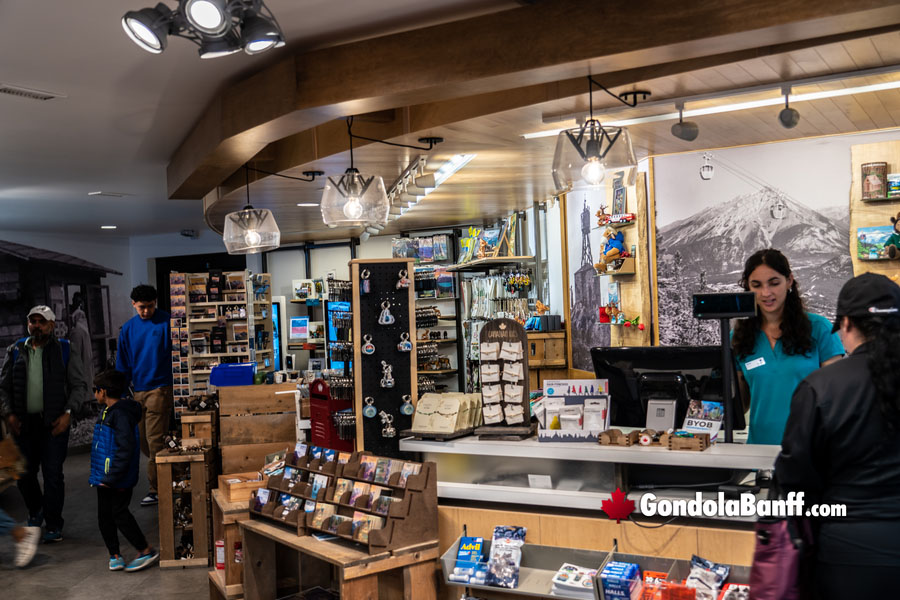 Gifts atop Sulphur Mountain