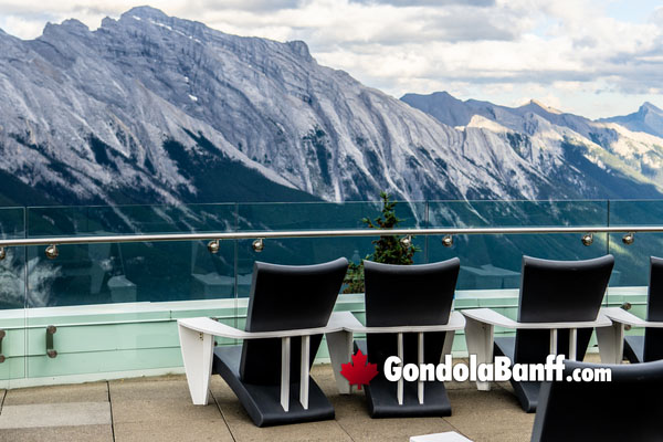 Banff Gondola Observation Deck View