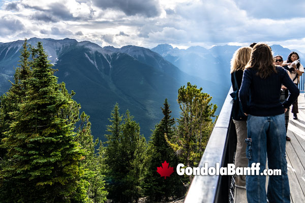 Banff Gondola Deck Views