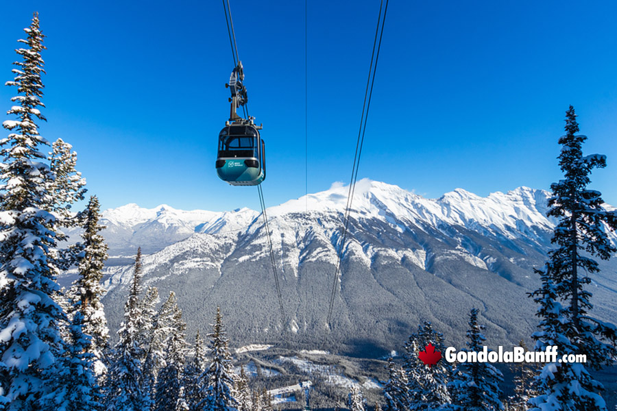 Banff Gondola in Winter